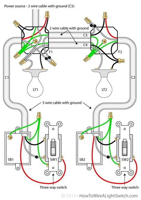 Multiple Light Switch Schematic Wiring Diagram